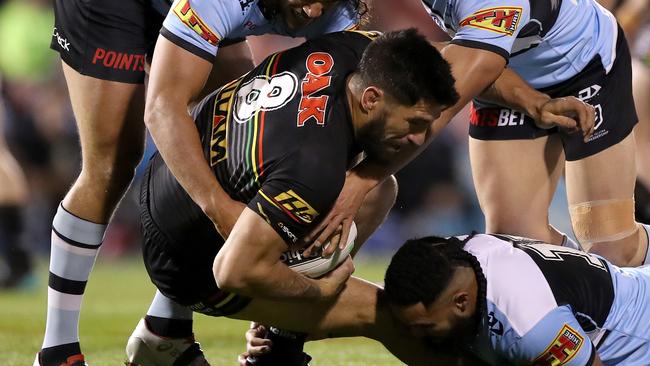 James Tamou deserves consideration for a recall to the Blues this year on the back of his form at the Panthers. Picture: Getty Images