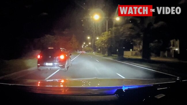 Military Road street race and police pursuit