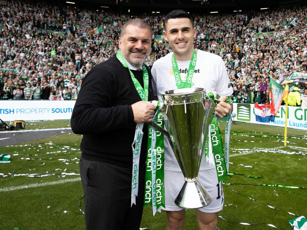 Rogic shocked Celtic fans with the decision to leave the club, the announcement coming just days after the team cinched their Premiership win. Picture: Craig Williamson/SNS Group via Getty Images