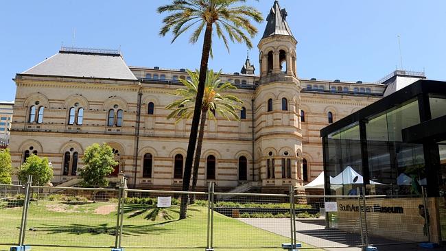 SA Museum closes cafe after detached roof ironwork puts building at ...