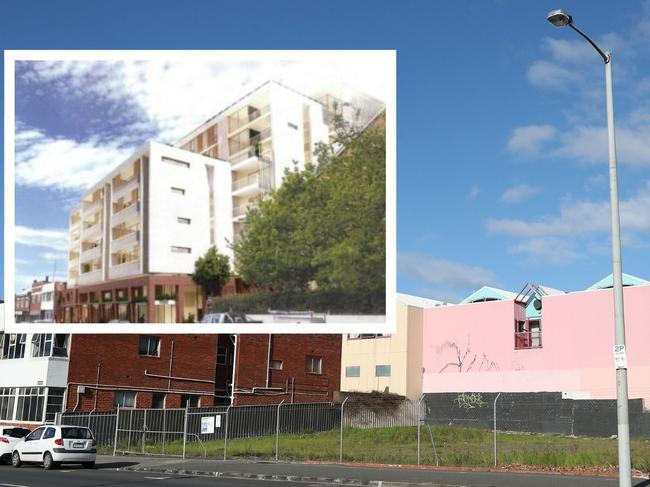 Apartments planned for old petrol site at Macquarie St in Hobart's CBD