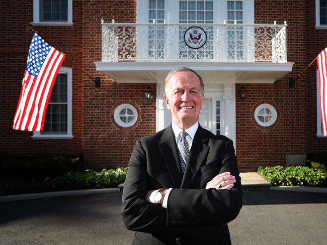 US Ambassador first 100 days.United States Ambassador to Australia Ambassador Arthur B. (A.B.) Culvahouse Jr. at the US Embassy in Canberra.  Picture Kym Smith