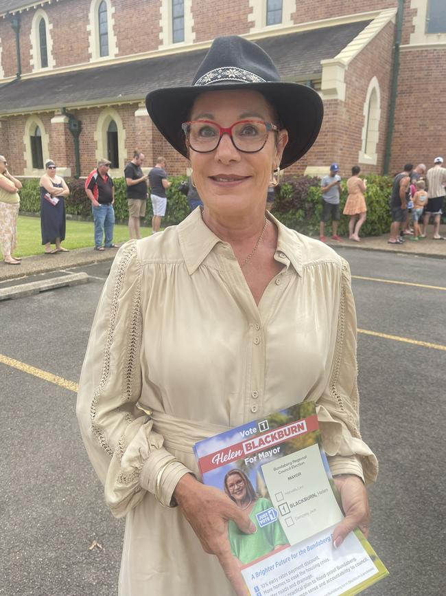 New Bundaberg mayor Helen Blackburn.