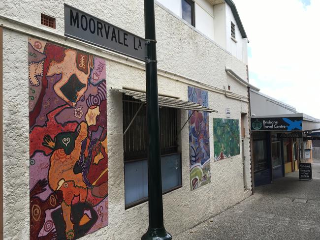 One of the laneways that could be transformed into a trendy retail hub in Moorooka.