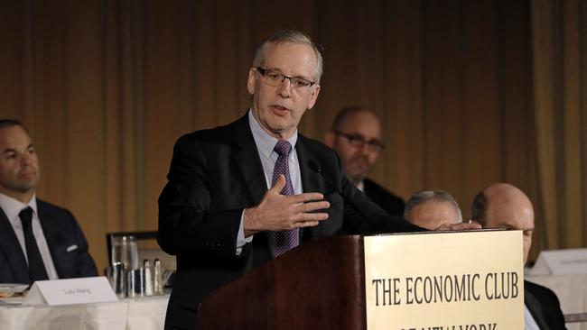 William Dudley, former president and chief executive officer of the Federal Reserve Bank of New York. Picture: Bloomberg