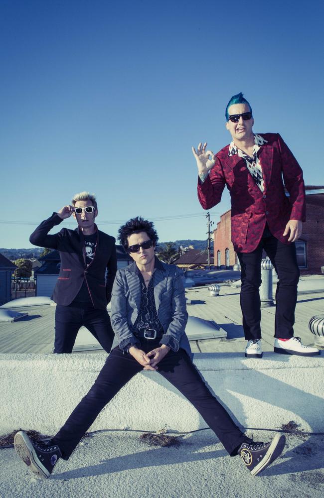 US rock band Green Day for National Hit only. Not to be used before October 6.