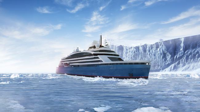 A render of new Ponant expedition ship Le Commandant-Charcot.