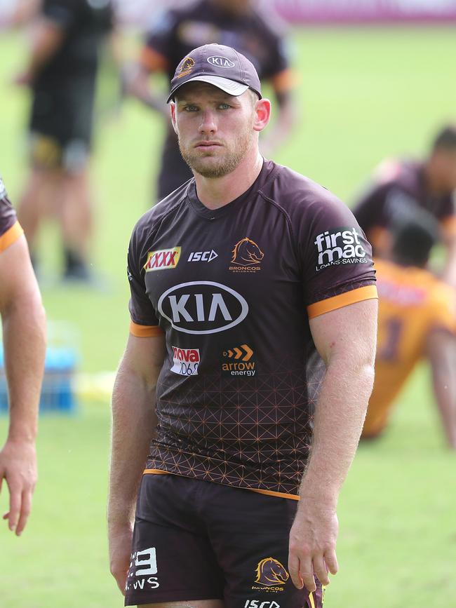 Matt Lodge and Gorden Tallis have continued their war of words. Picture: Peter Wallis