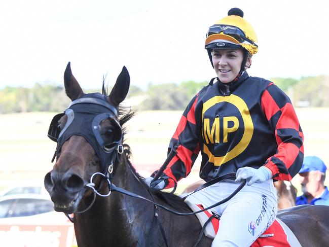 Our Modena (NZ) ridden by Celine Gaudray. Picture: Pat Scala