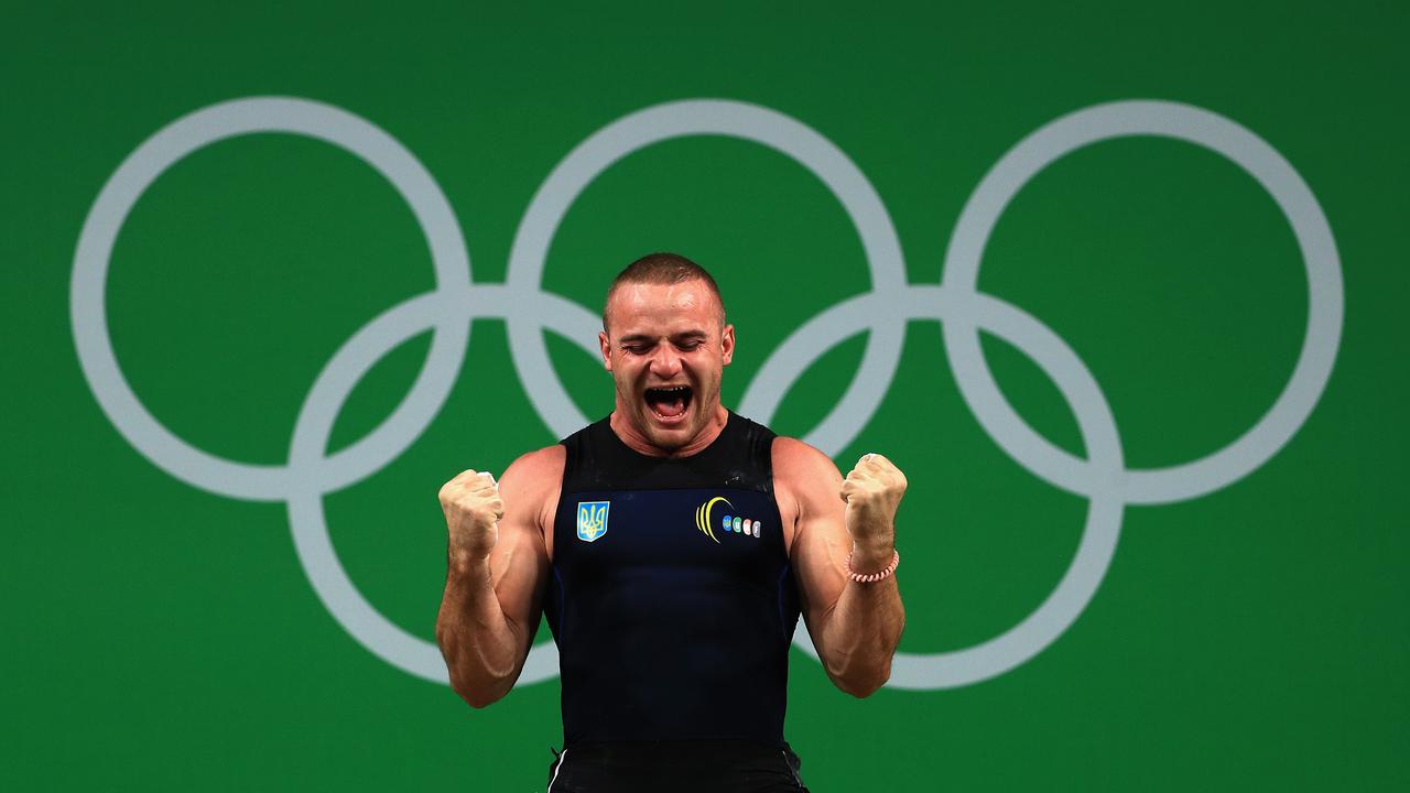 Oleksandr Pielieshenko in Rio. Photo by Mike Ehrmann/Getty Images.