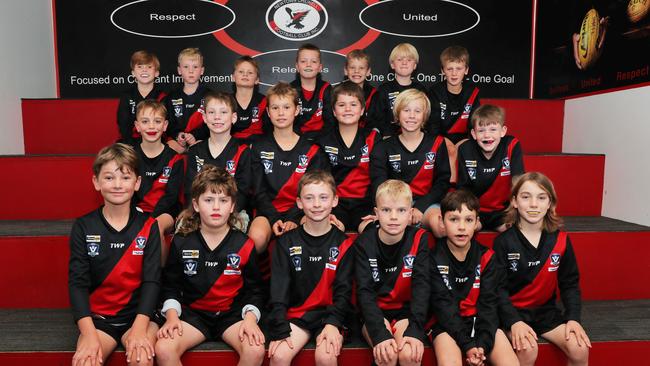 Newtown Chilwell West under-9 football team. Picture: Alan Barber