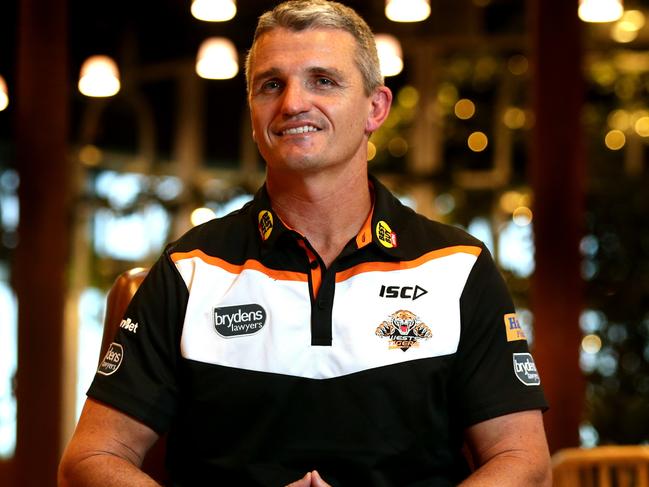 Ivan Cleary press conference after being officially named the new Wests Tigers coach . Picture ; Gregg Porteous