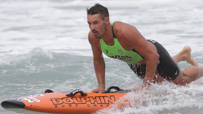 Ironman Jay Furniss is action. Pic: Supplied.