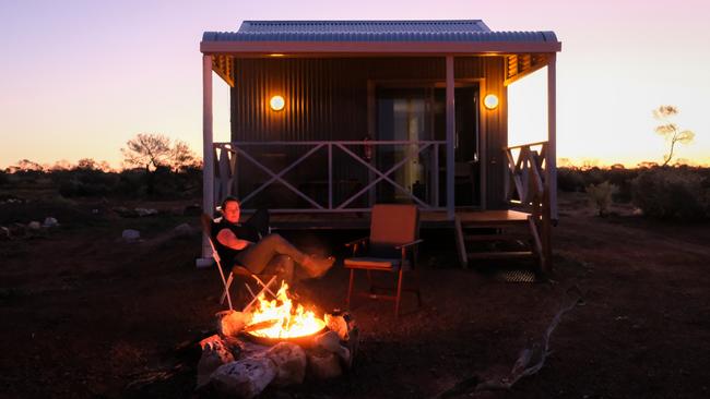 AMellenbye Station cottage in Western Australia. Picture: Carolyn Beasley