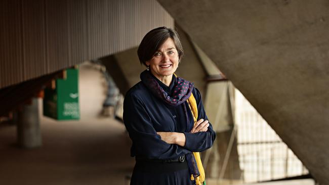 Louise Herron found herself at the centre of a furore that started with plans to advertise on the Opera House. Photographer: Adam Yip