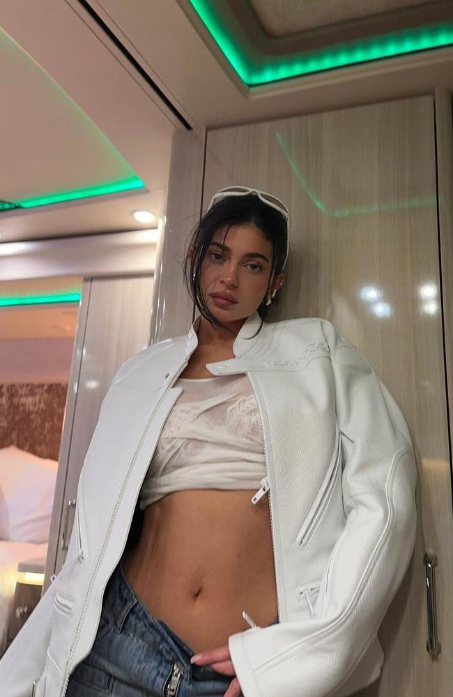 Kylie Jenner spotted wearing Kat the Label. Picture: Instagram