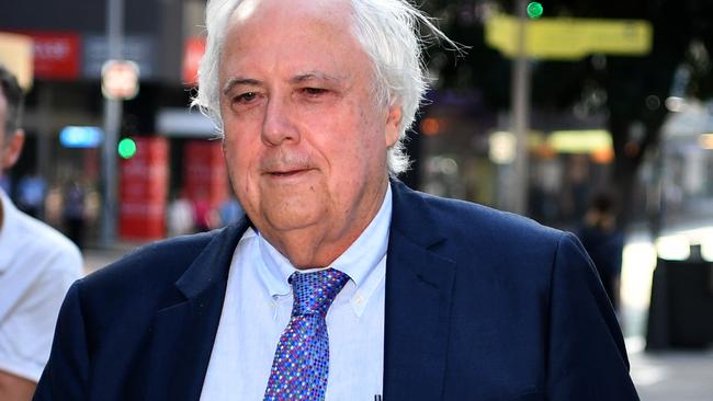 Clive Palmer in Brisbane last week.