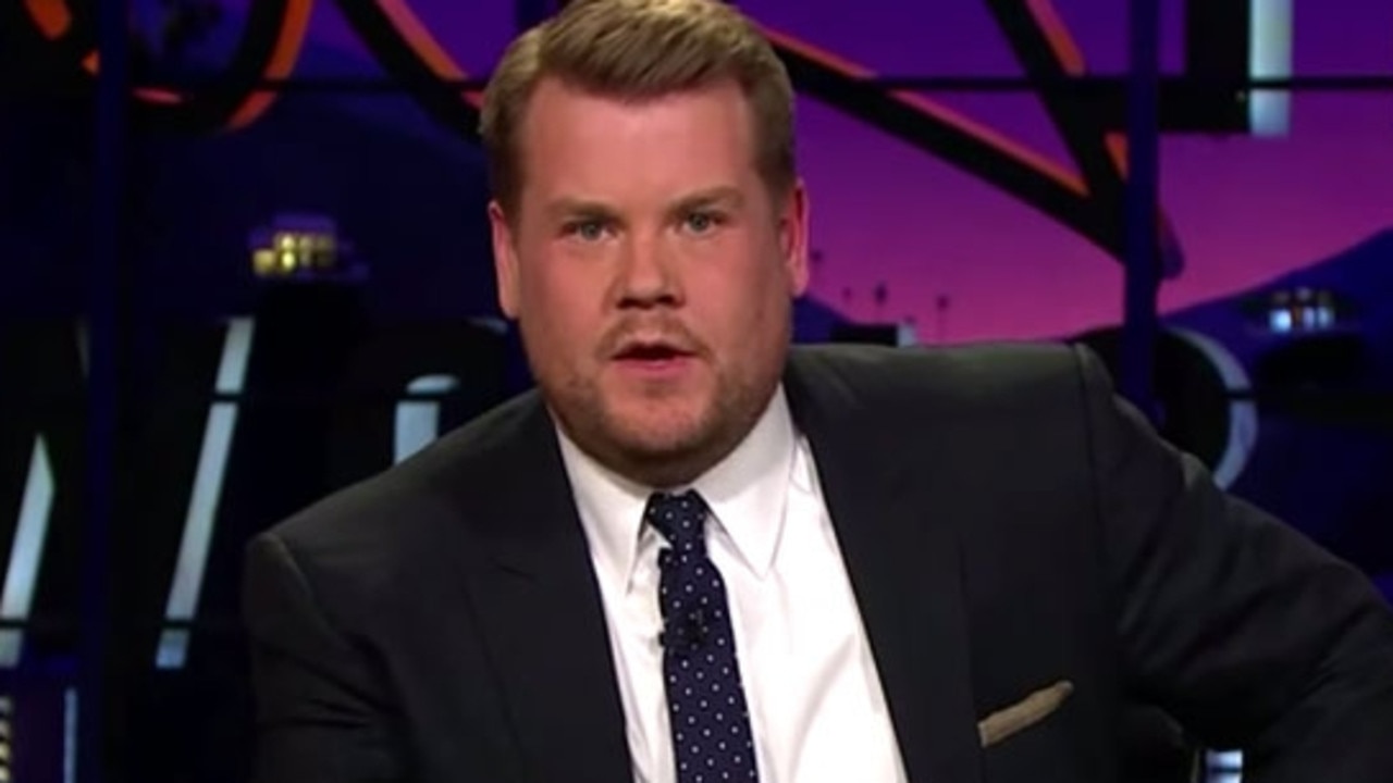 James Corden. Picture: CBS