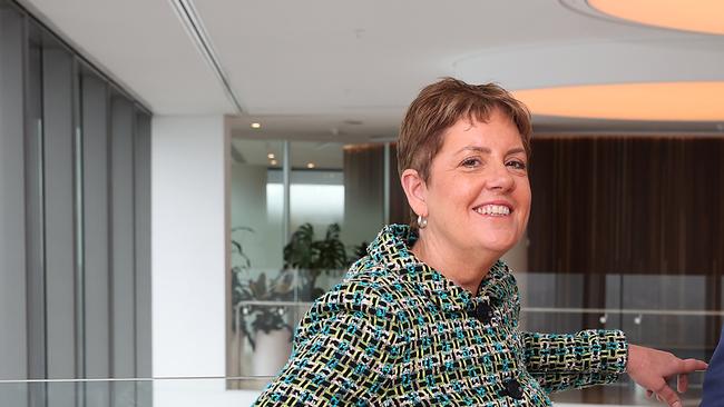 AMP CEO Alexis George has said the sales would deliver certainty for both clients and AMP staff. Picture: Jane Dempster.