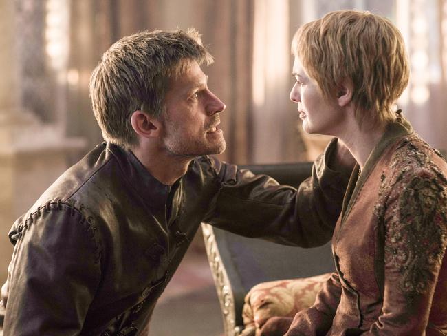 Nikolaj Coster-Waldau as Jamie Lannister and Lena Heady as Cersei Lannister in GAME OF THRONES Season 6