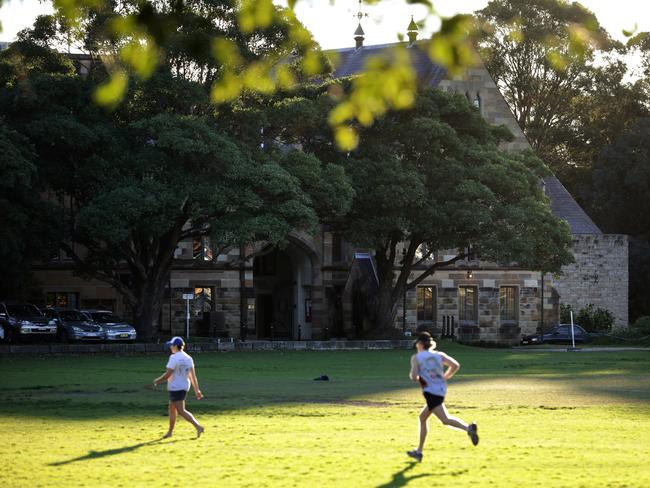 St Pauls college on the grounds of Sydney University in Camperdown.