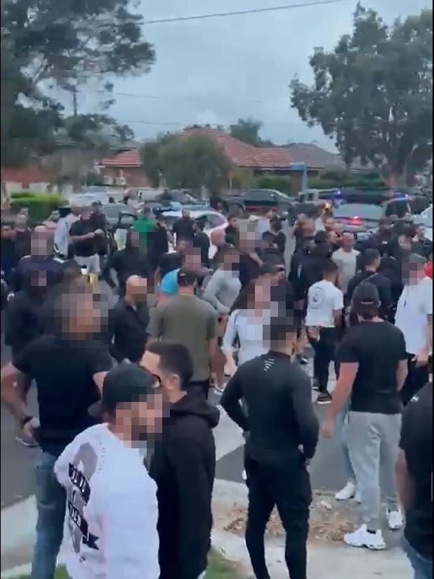 Hundreds of pro-Christian supporters confronted a small group of Community Action for Rainbow Rights activists outside the church.