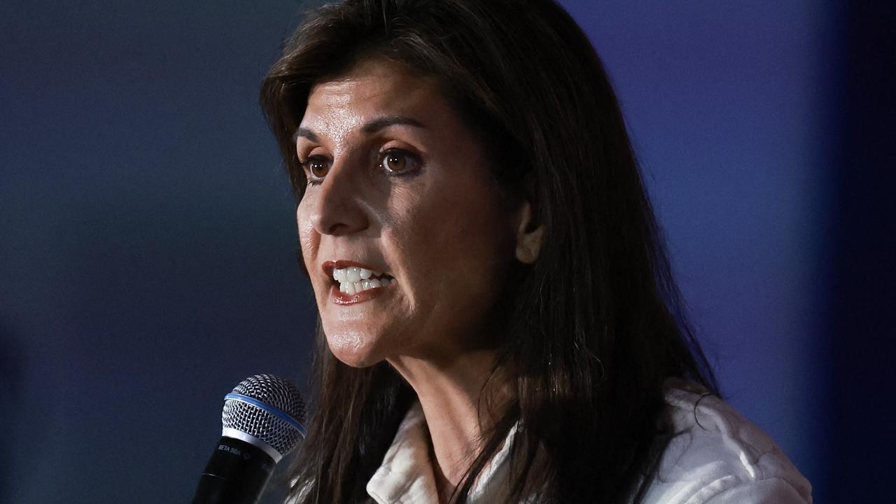 Nikki Haley. Picture: Joe Raedle/Getty Images via AFP