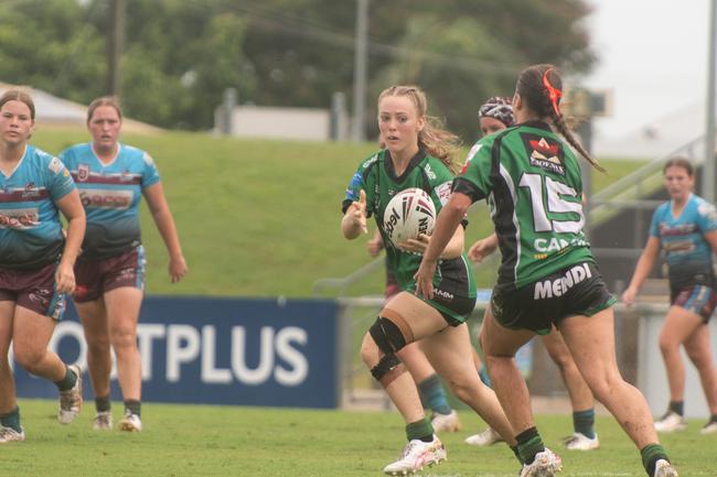 Mackay Cutters vs Townsville Blackhawks Harvey Norman U17's Saturday 22 February 2025 Picture:Michaela Harlow
