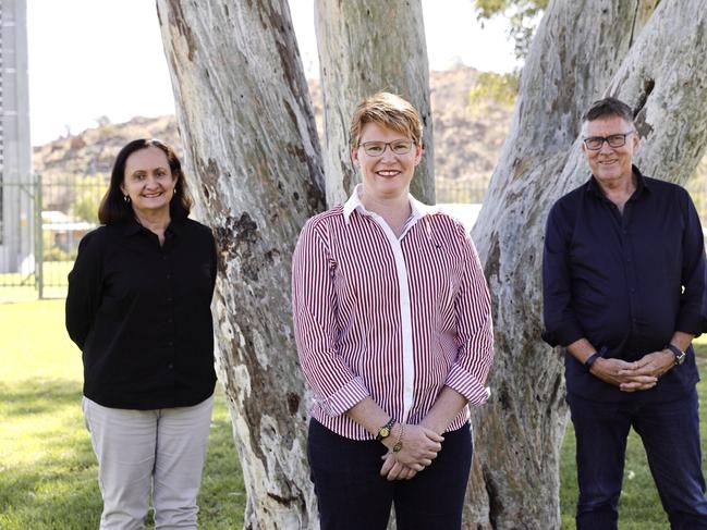 Robyn Lambley, Dale McIver, Terry Mills