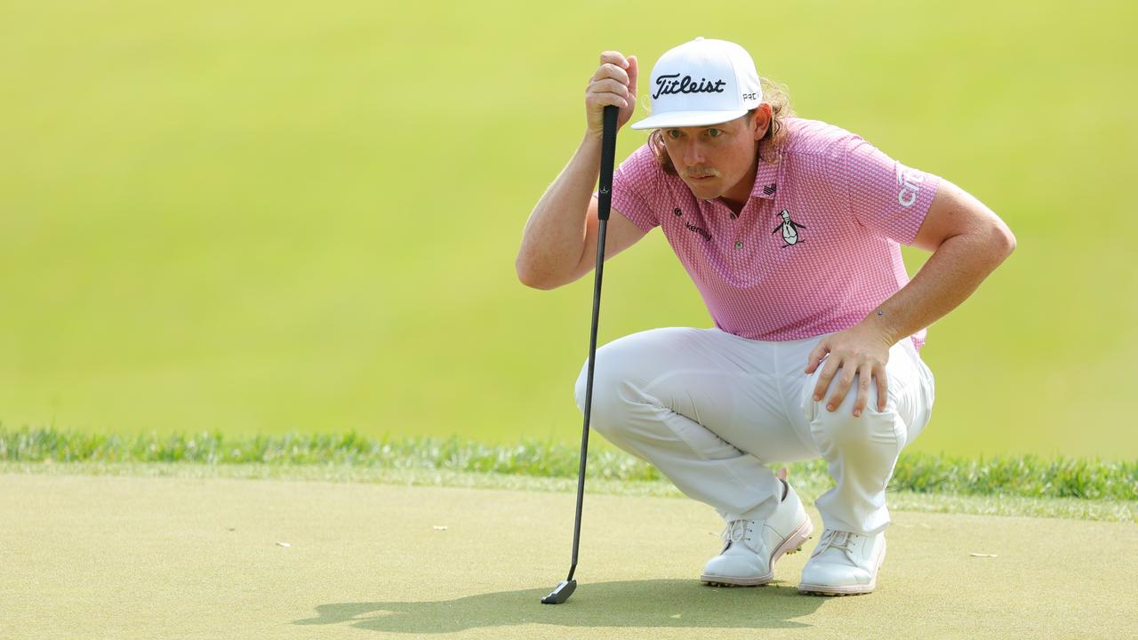 Cameron Smith at the PGA Championship. Picture: Kevin C. Cox / Getty Images