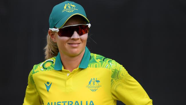 Meg Lanning is in a good place as she returns to cricket. Picture: Alex Davidson/Getty Images