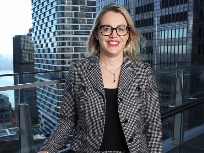 26/7/23: Emma Covacevich, the first ever female Chief Executive Partner at Clayton Utz - one of the biggest law firms in Australia. John Feder/The Australian.