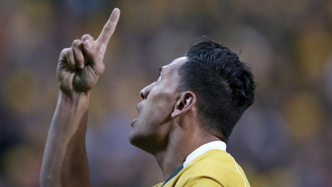 Many of those taking issue with Folau’s comments don’t believe or Heaven and Hell in the first place. Picture:AP/Rick Rycroft