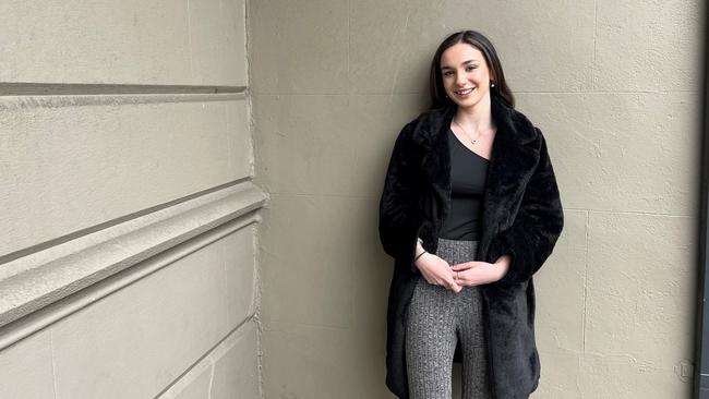 Katie Jones was in foster care from age 15-18, and has organised a fundraiser to support children and young people in care in Geelong. Picture: Supplied