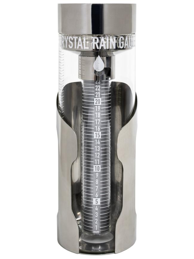 Crystal Rain Gauge