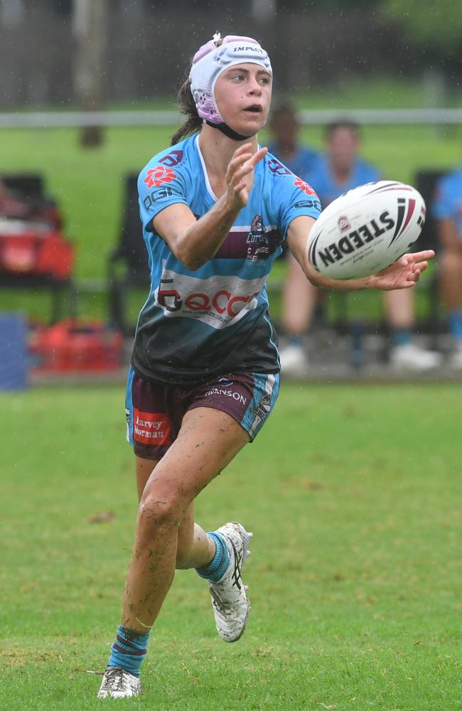 Mackay Cutters’ halfback and captain Mersades Lawson. Picture: Evan Morgan