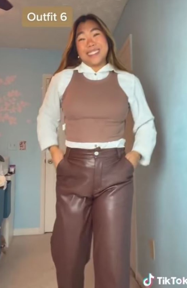 This outfit passed the test. Picture: TikTok/@meimonstaa