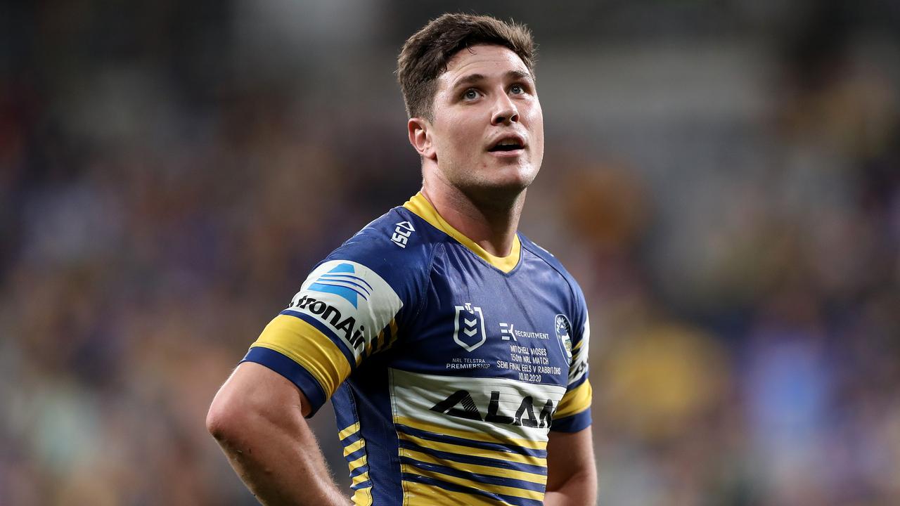 Mitchell Moses has copped plenty of criticism for the Eels’ finals exit.