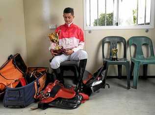 Rising apprentice jockey Michael Murphy reflects on his first Ipswich Cup win after riding Bergerac to victory following a rough period in his career. Picture: Rob Williams