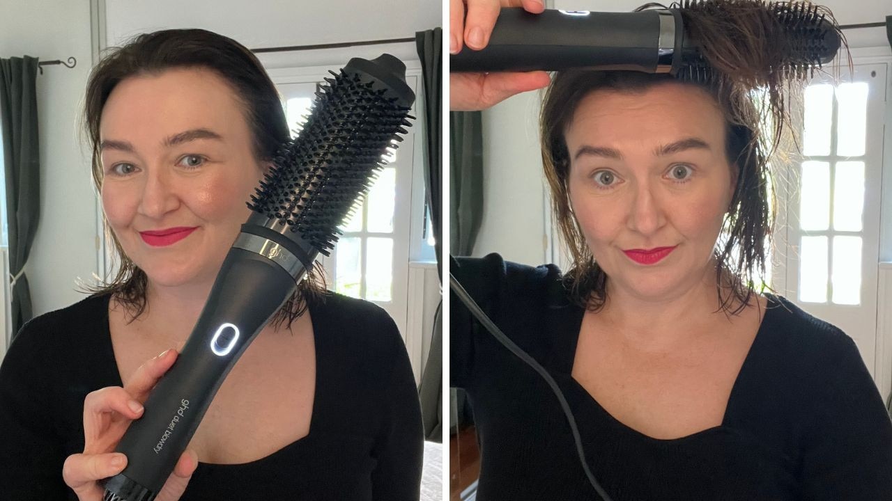 GHD BlowDryBrush Review. Picture: news.com.au/Kara Byers