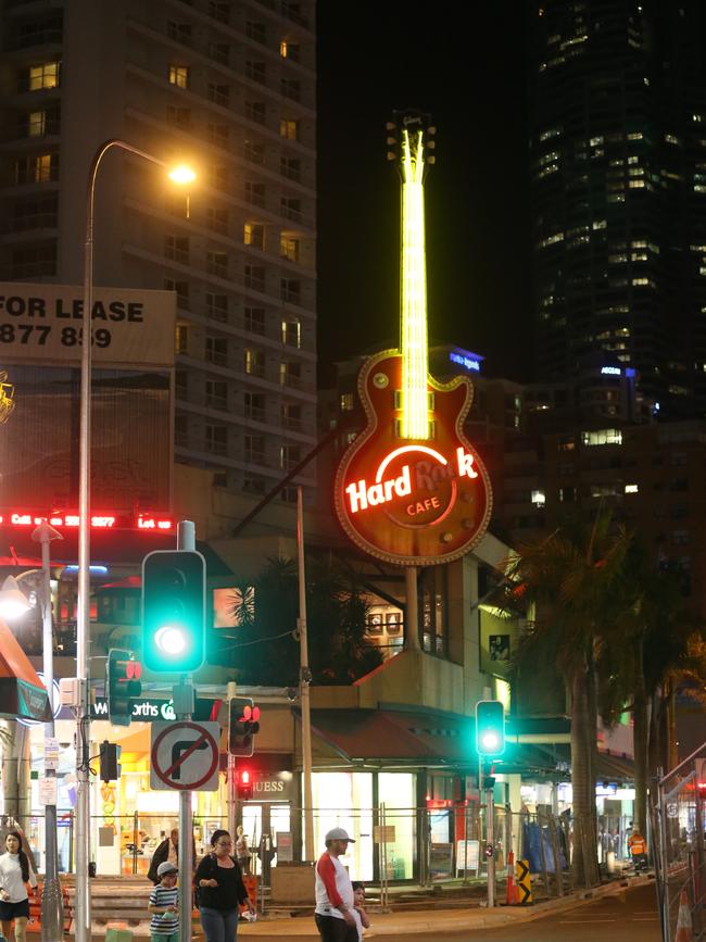 The iconic Hard Rock Cafe. Picture: Brendan Radke