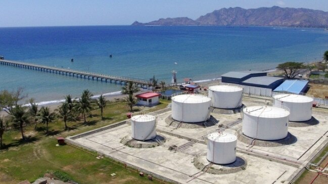 Santos and ENI have agreed to work together on projects in the Northern Territory and East Timor. Pictured is an oil and gas field in East Timor. Picture: Dimas Ardian/Bloomberg