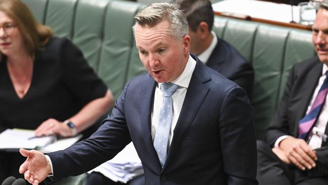 Climate Change and Energy Minister Chris Bowen has tweaked his tough new emissions standards. Picture: NCA NewsWire/Martin Ollman.