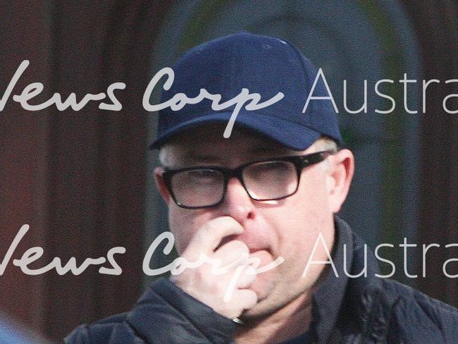 *** STRICTLY EXCLUSIVE NETWORK NEWS PREMIUM CONTENT: NO THE AUSTRALIAN/NO NEWS.COM/NO SKY NEWS, NO NEWSWIRE **- 14/10/2023 Former Qantas boss Alan Joyce seen leaving his mother's house in ,Dublin,Ireland today..Photo by Padraig O'Reilly.