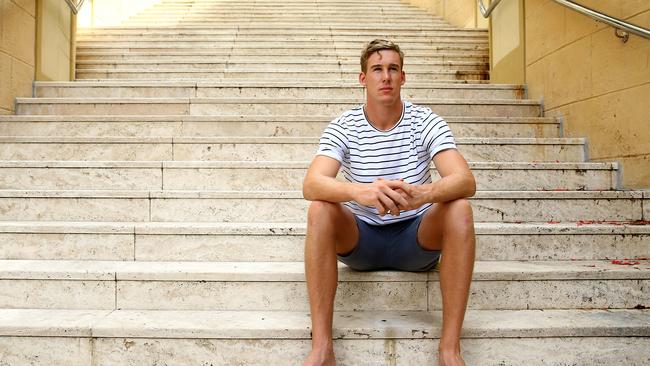 ## NOT FOR USE WITHOUT CONTACTING GC BULLETIN SPORT EDITOR ## Gold Coast Suns vice-captain Tom Lynch pictured at the French Quarter of Emerald Lakes Pic by David Clark
