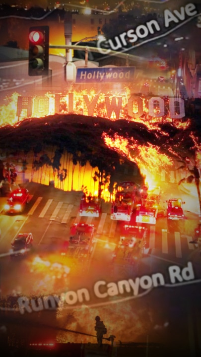 Hollywood hellfire: 100,000 evacuate, traffic chaos as lives at risk