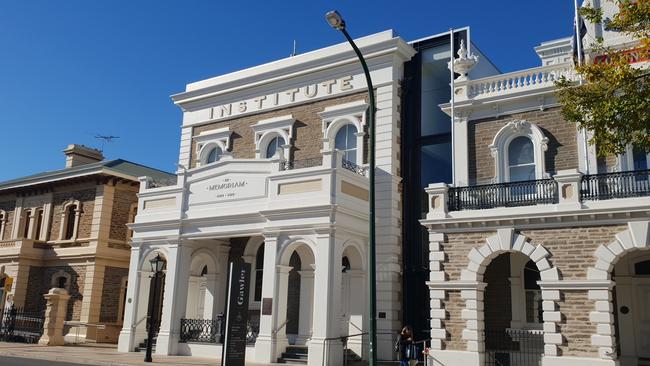 The Gawler Town Hall and Institute Building on Murray St, Gawler. Picture: Colin James