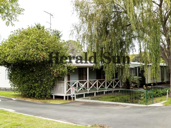 The property at Ocean Grove Holiday Park. Picture: Mark Dadswell