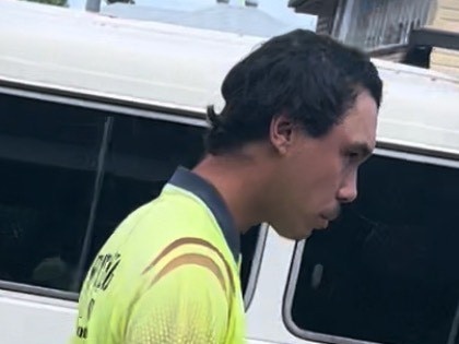 Kea Edward Paku-Humbert, 21, pleaded guilty to robbery in company with personal violence when he faced Hervey Bay District Court.