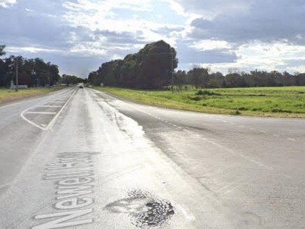 Newell Highway and Wirrinya Rd, Forbes. Photo: Google Maps